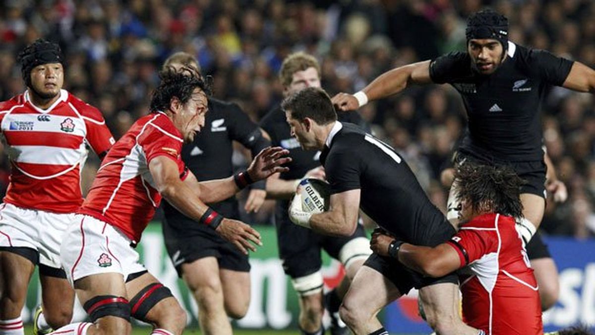 Los All Blacks Aplastaron A Jap N Y Se Afianzaron Como Favoritos