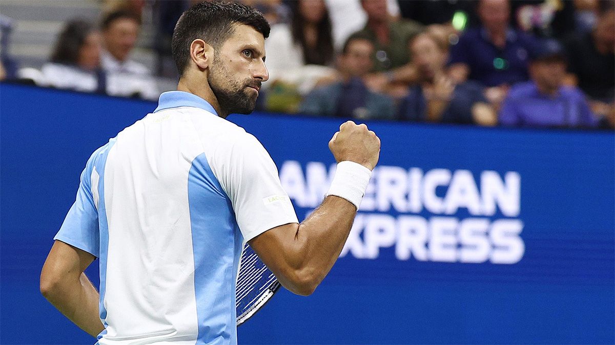 El gesto polémico de Novak Djokovic tras meterse en la final del US