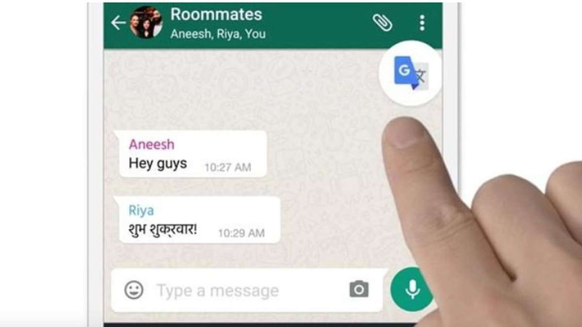 WhatsApp cómo traducir textos a otro idioma sin salir de la app
