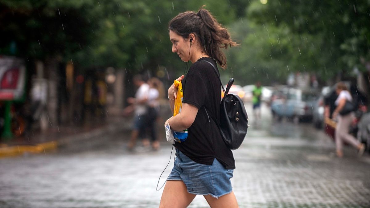 Pronóstico del tiempo en Mendoza jueves con probabilidad de tormentas