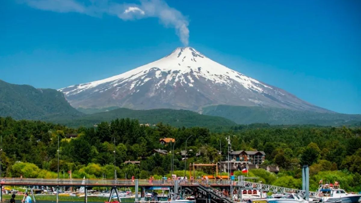 Alerta el volcán Villarica entra en etapa naranja y se incrementa la