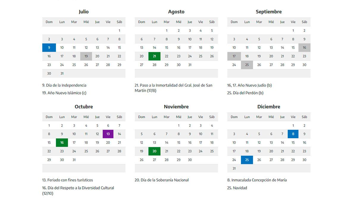 Feriados Por Qu Es Feriado El Y El De Octubre