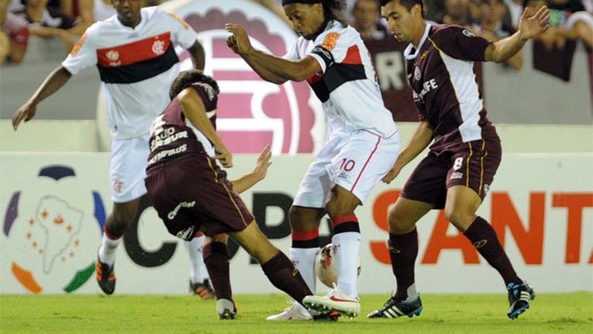 Lanús igualó con Flamengo en su debut en la Copa Libertadores