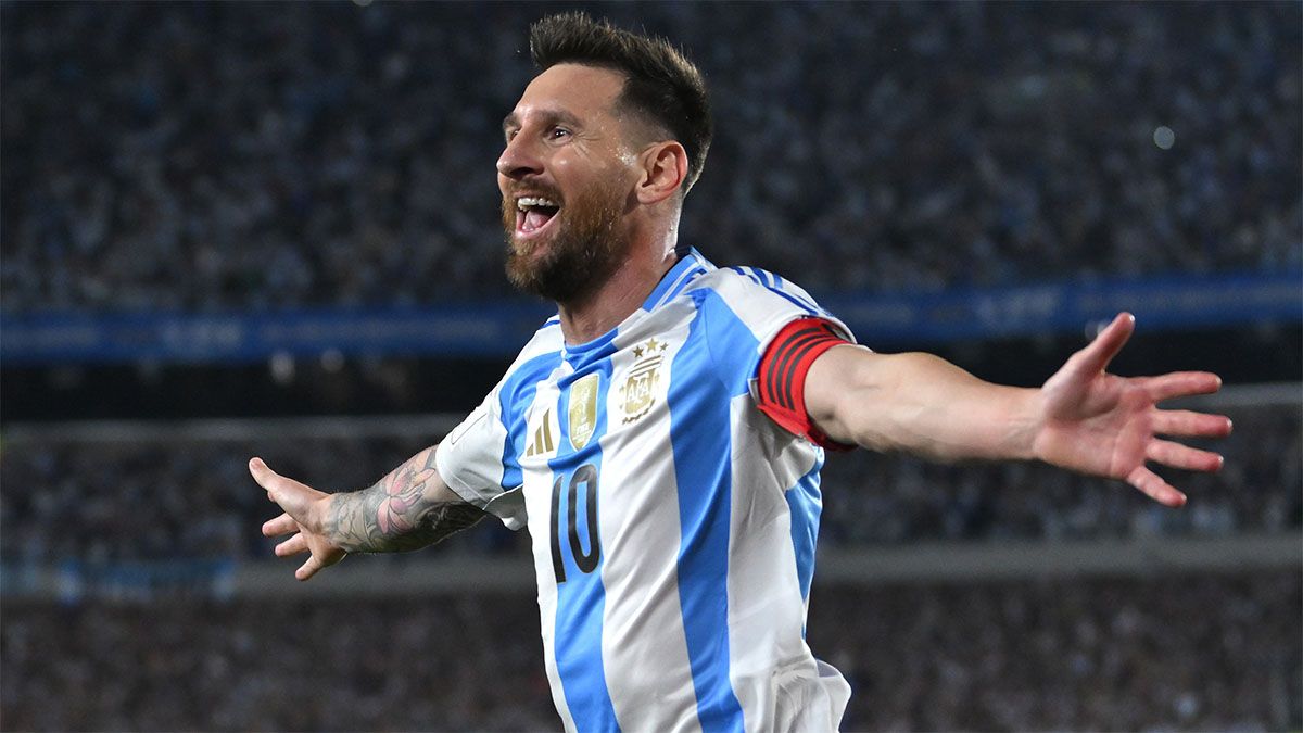 Lionel Messi se mostró emocionado tras el hat trick y la goleada de la