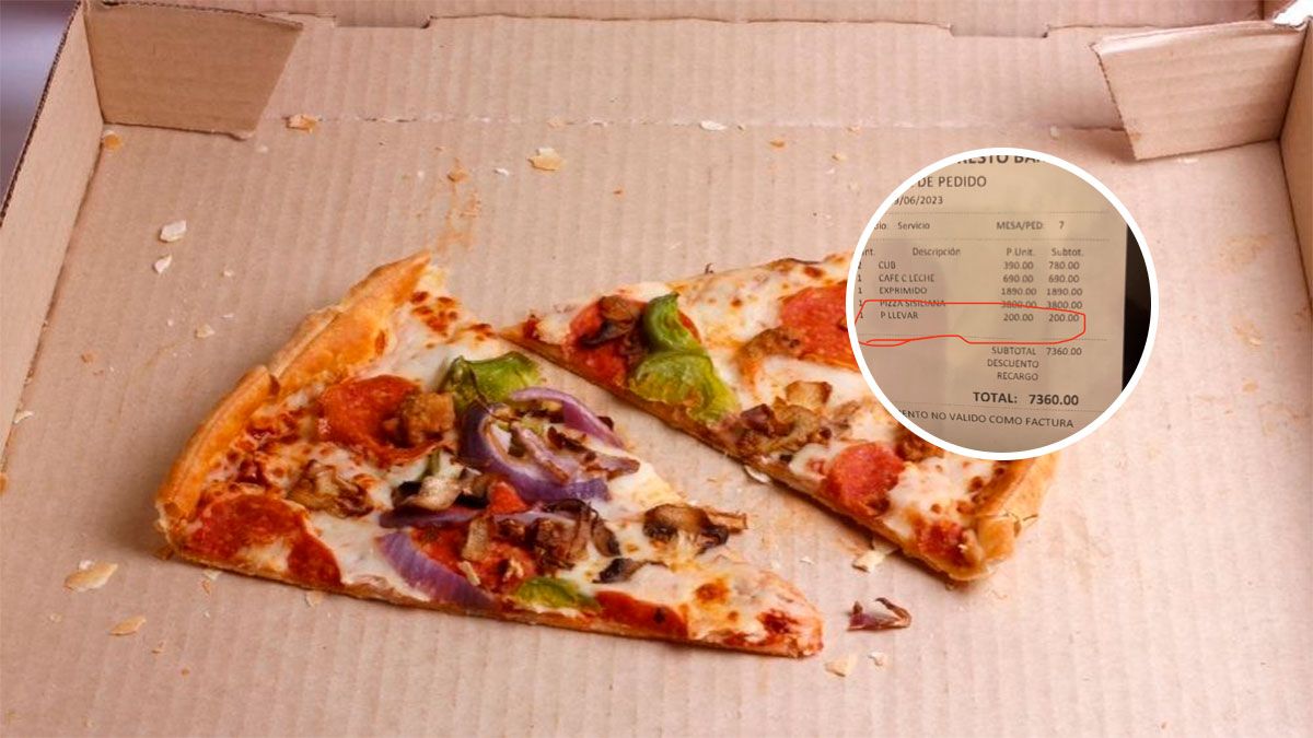 Virales Pidi Llevarse Las Sobras De La Pizza Le Quisieron Cobrar Y