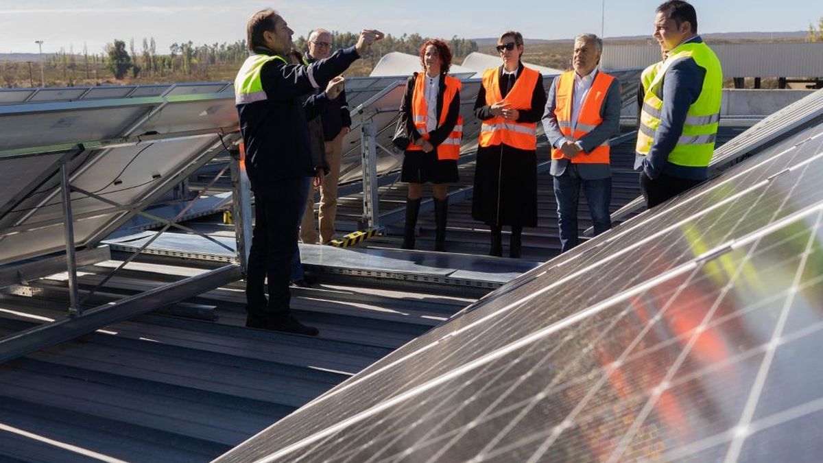 Cornejo calificó como un caso de éxito para el mundo el parque solar de