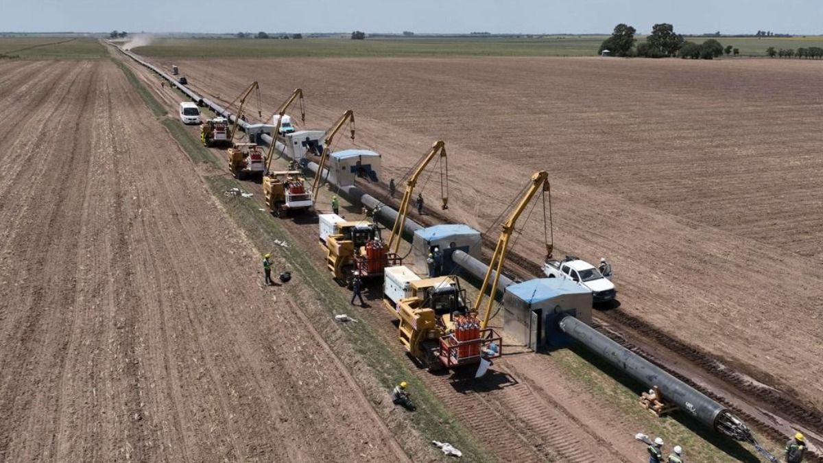 La Naci N Anunci Que Termin La Construcci N Del Gasoducto N Stor