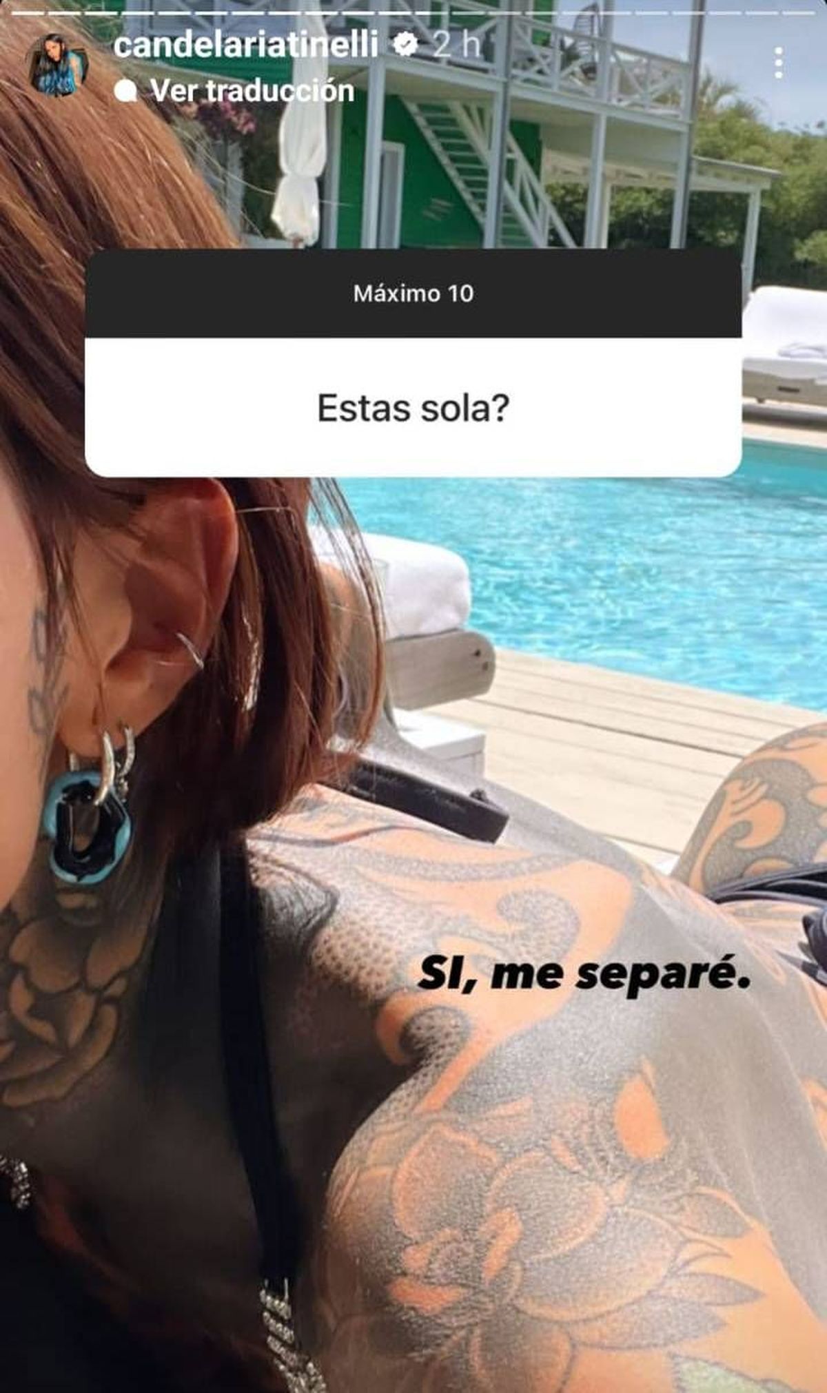 Cande Tinelli Poso En Colaless Para Confirmar Su Separaci N Y Explot Todo