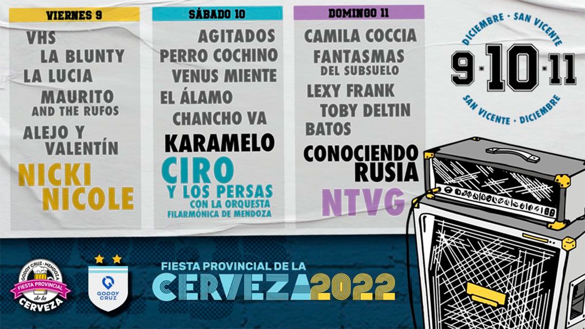 Fiesta De La Cerveza Se Confirm La Grilla