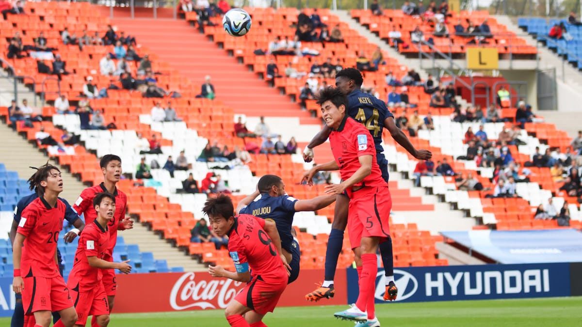 Mundial Sub 20 Corea del Sur dio el batacazo y derrotó a Francia en