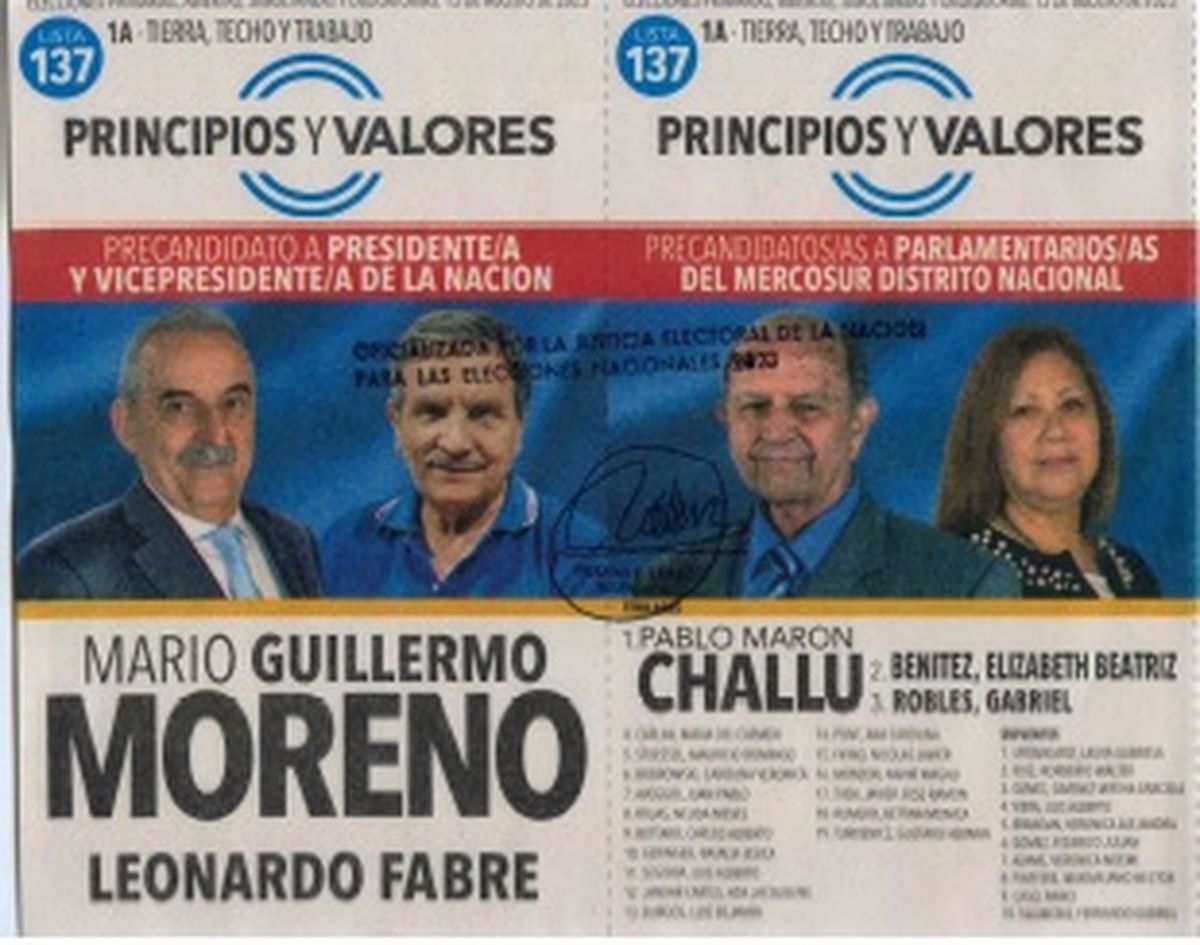 Paso Estas Son Las Boletas Oficializadas Para Las Elecciones