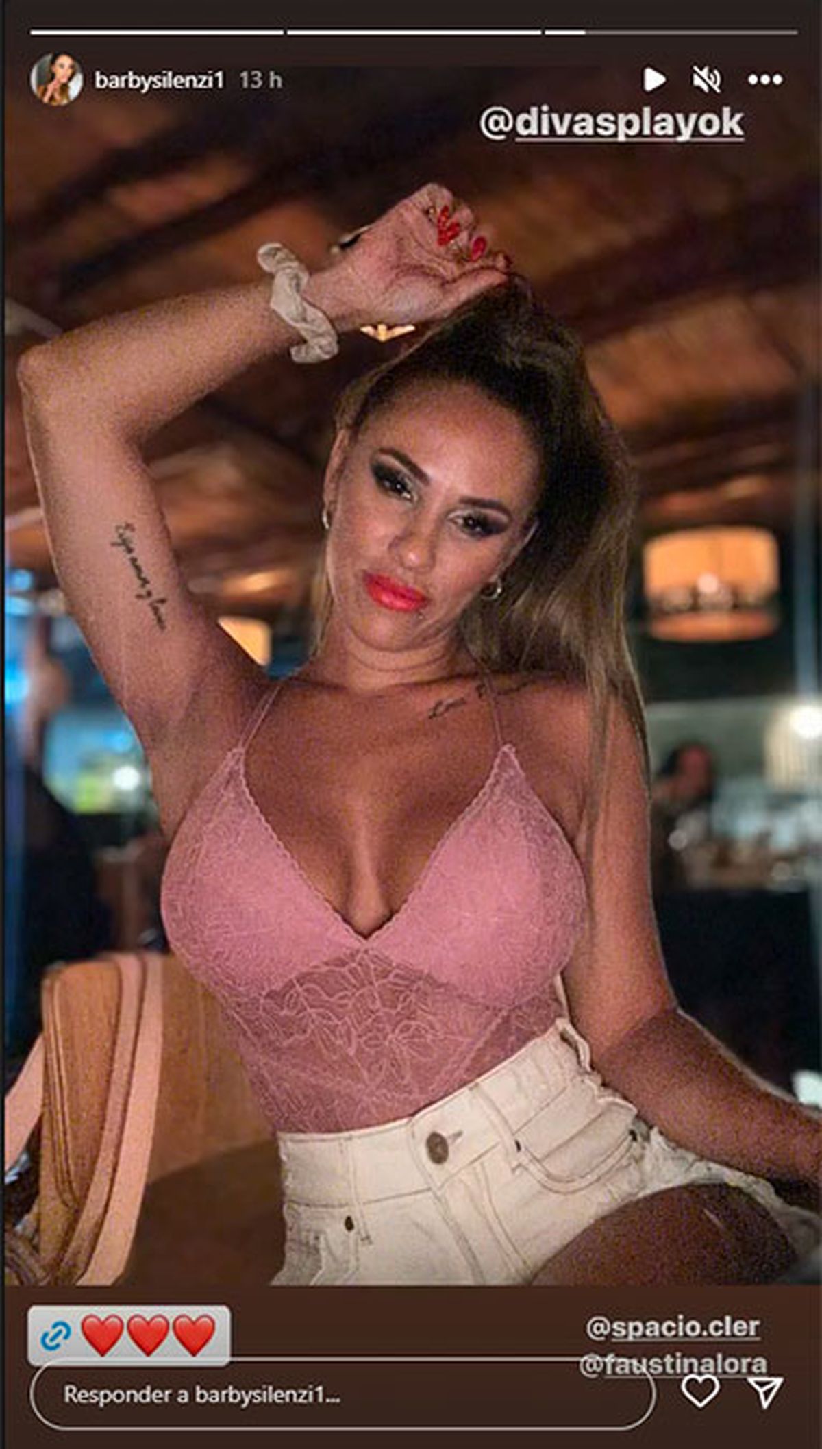 Barby Silenzi No Se Olvid De Divas Play Y Meti Una Foto Para El Infarto