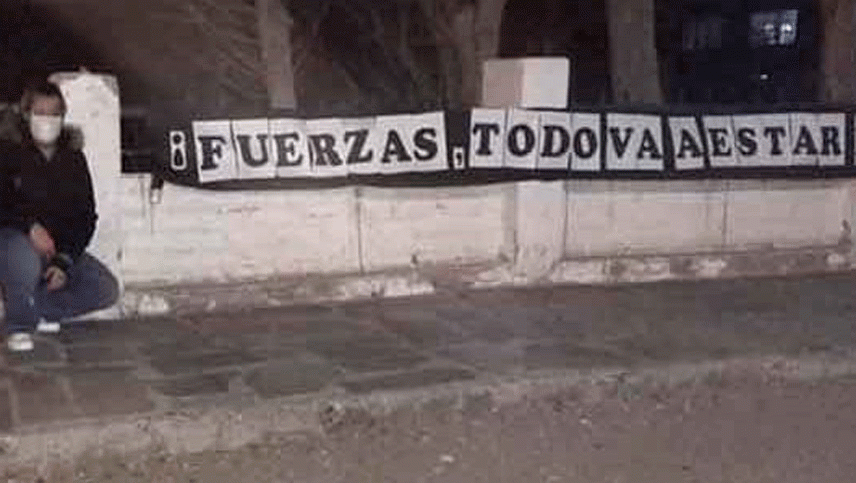 Vecinos de Río Negro brindan apoyo a los pacientes con coronavirus