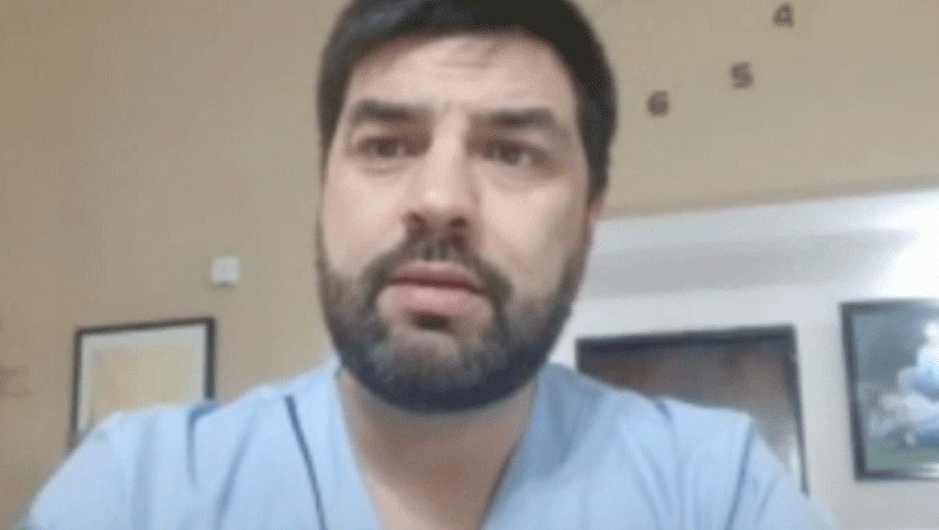 El dramático testimonio de un enfermero que pide no abandonar la cuarentena
