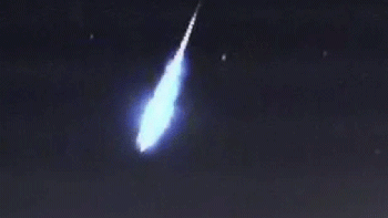Video: un enorme meteorito cayó en Brasil pero no provocó víctimas ni daños