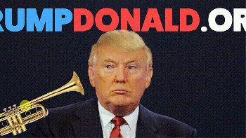 ¿Querés volarle la peluca a Trump de un trompetazo?