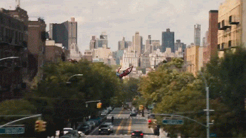 La mejor escena del tráiler de SpiderMan no está en la película