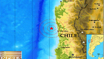 Nuevo sismo en Chile se sintió en Mendoza en las primeras horas de la tarde