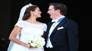 La princesa Madeleine se casó con un banquero neoyorquino