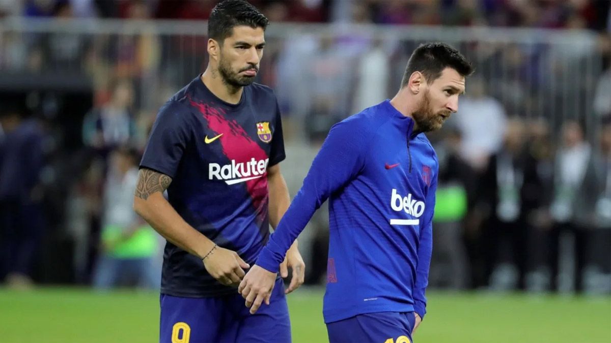 Lionel Messi y Luis Suárez, figuras del Barcelona