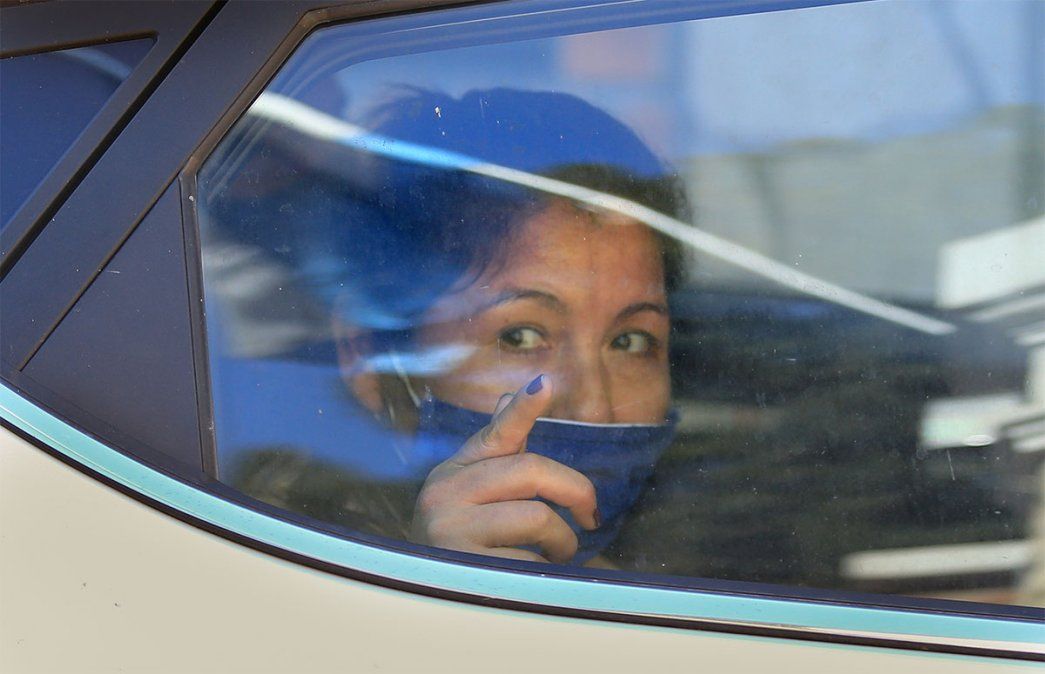 Cristina Castro, la mamá de Facundo Astudillo Castro. Foto: NA.