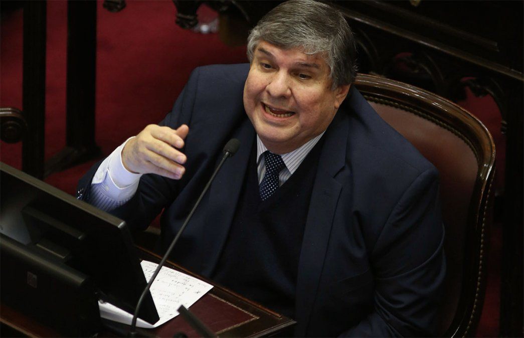 José Mayans defendió la reforma judicial. Foto: NA.