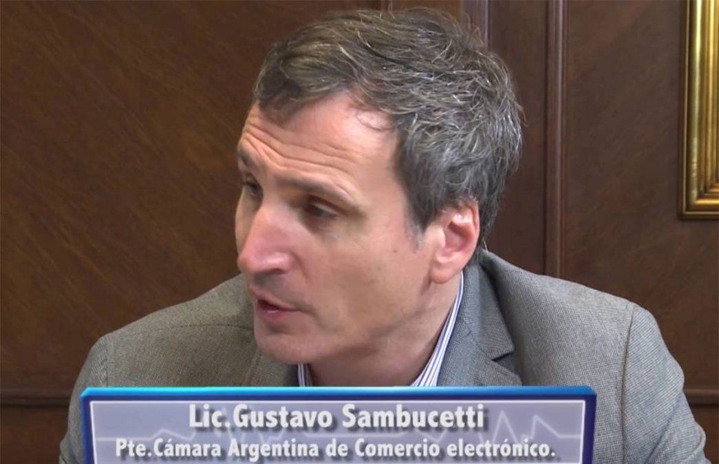 Gustavo Sambucetti, presidente de la Cámara Argentina de Comercio Electrónico.
