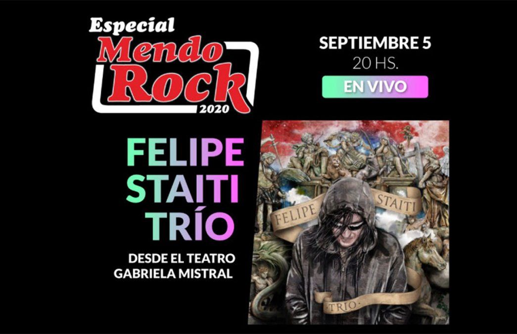 MendoRock 2020. Sin abandonar Enanitos Verdes, en el año 2009 el guitarrista Felipe Staiti presentó su proyecto paralelo, el Felipe Staiti Trío.