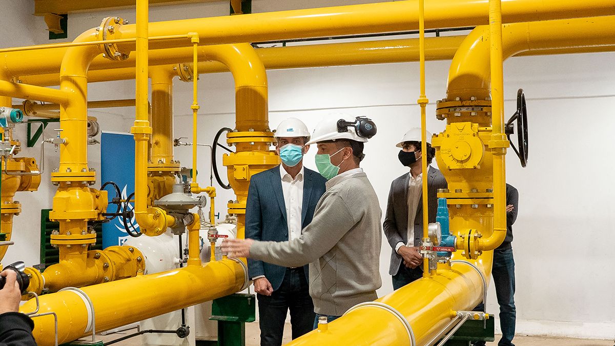 Ampliación de capacidad de la planta reguladora final de Ecogas ubicada en la plaza Mathus Hoyos.