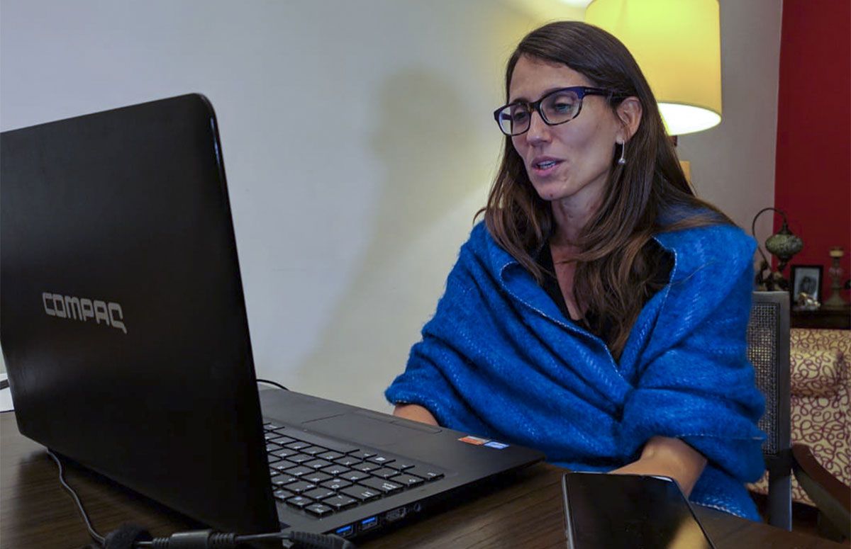 La ministra de las Mujeres, Géneros y Diversidad, Elizabeth Gómez Alcorta. El sector público nacional deberá garantizar un cupo de 1% para travestis, transexuales y transgénero. Foto: NA.