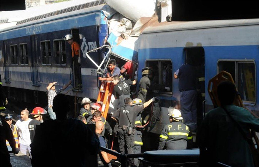 La Tragedia de Once. Foto: NA.