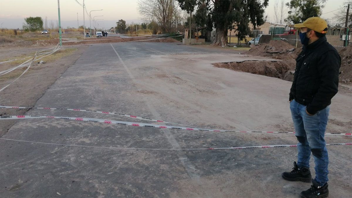 Incendio en Beltrán: hubo mucho temor por parte de los vecinos
