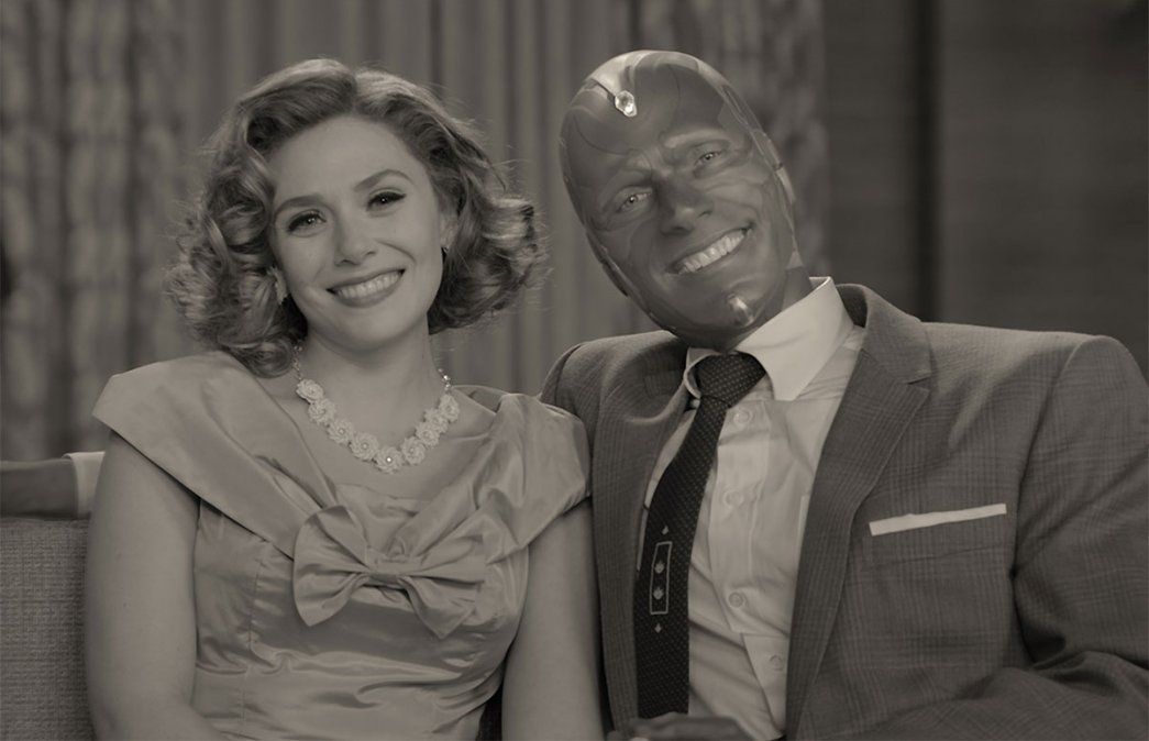 WandaVision, de Disney Plus, estará ambientada como las series de comedia de los 50. Pero la primera serie de Marvel con actores de Los Vengadores irá más allá. Foto: Prensa disney.com