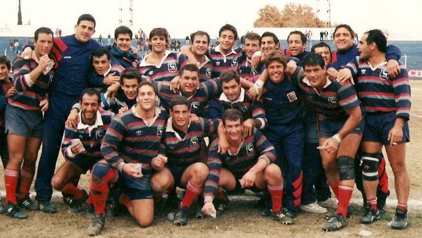 El seleccionado de la URC venció a Escocia, en cancha de la Lepra, en 1994.