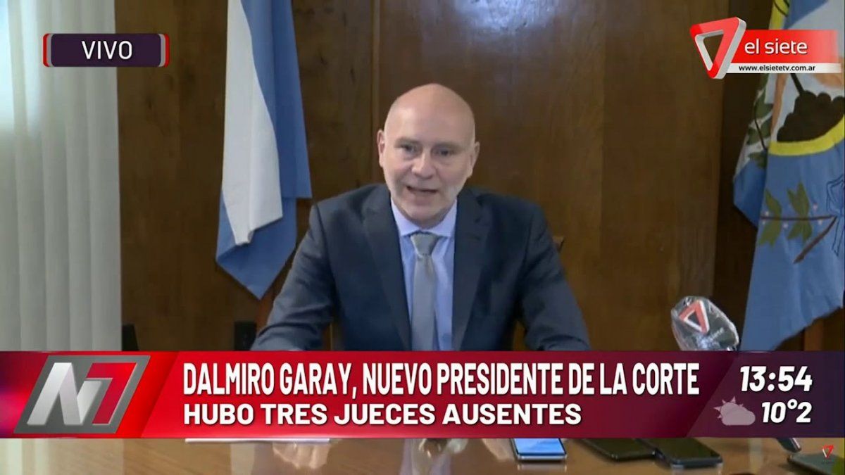 Dalmiro Garay fue apartado del Jury por la defensa de Sánchez Rey.