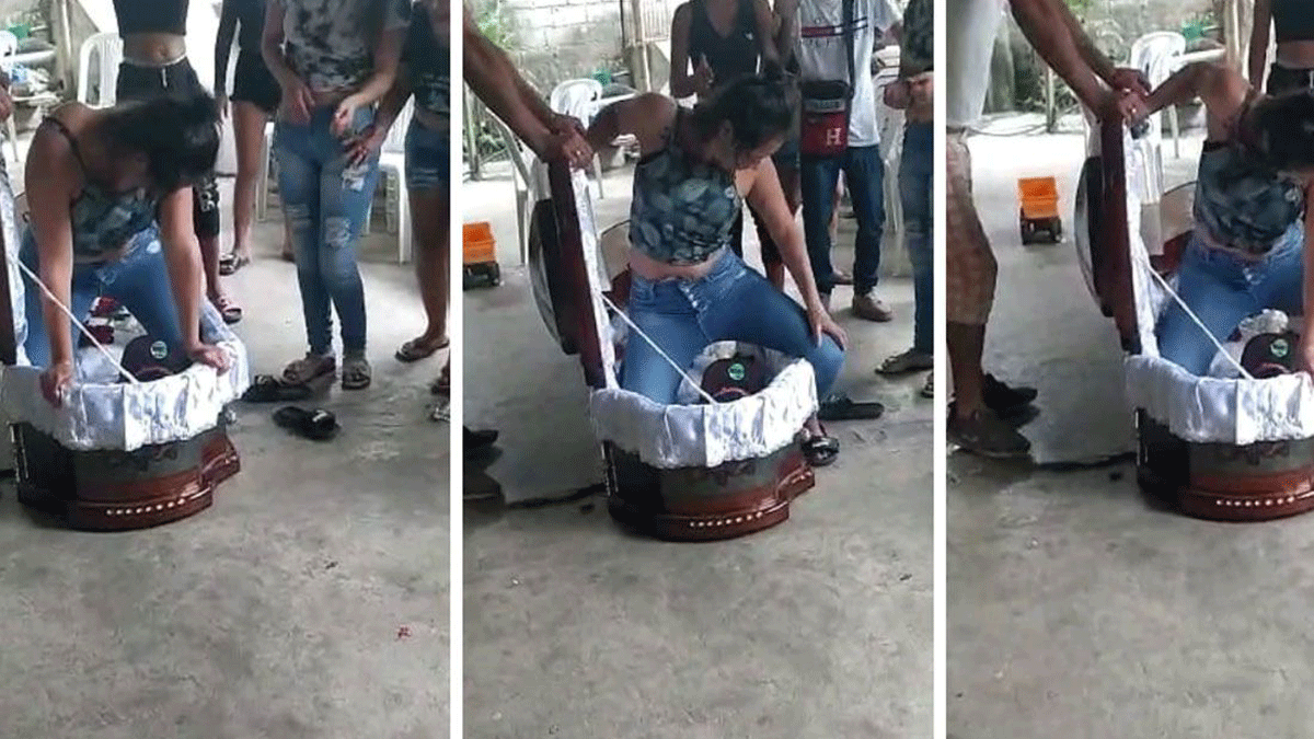 Velorio a todo ritmo. Video: despidieron a un motochorro con perreo sobre el ataúd.