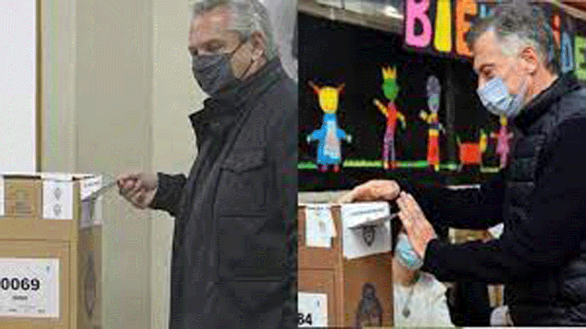 Las urnas donde votaron Alberto Fernández y Mauricio Macri tenían las fajas rotas, ¿Por qué?