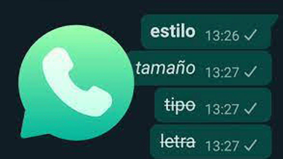 WhatsApp: cómo cambiar las letras de tus chats