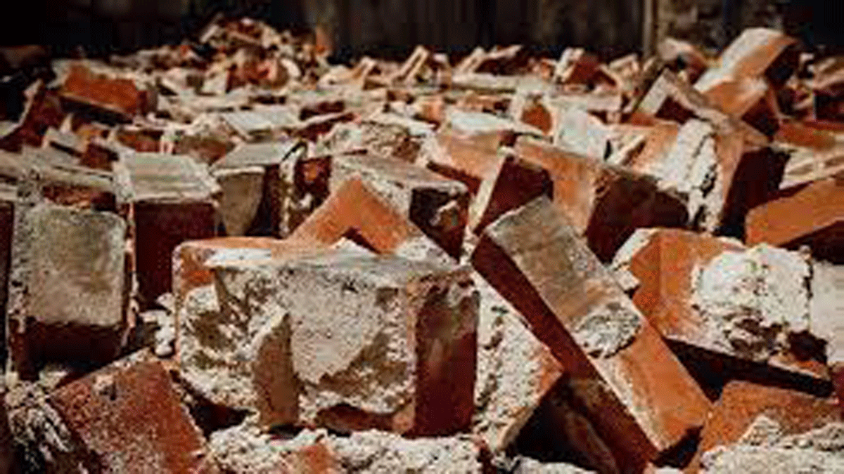 Mamá heróica. Video: usó su cuerpo para salvar a su hijo de morir aplastado por una pared.