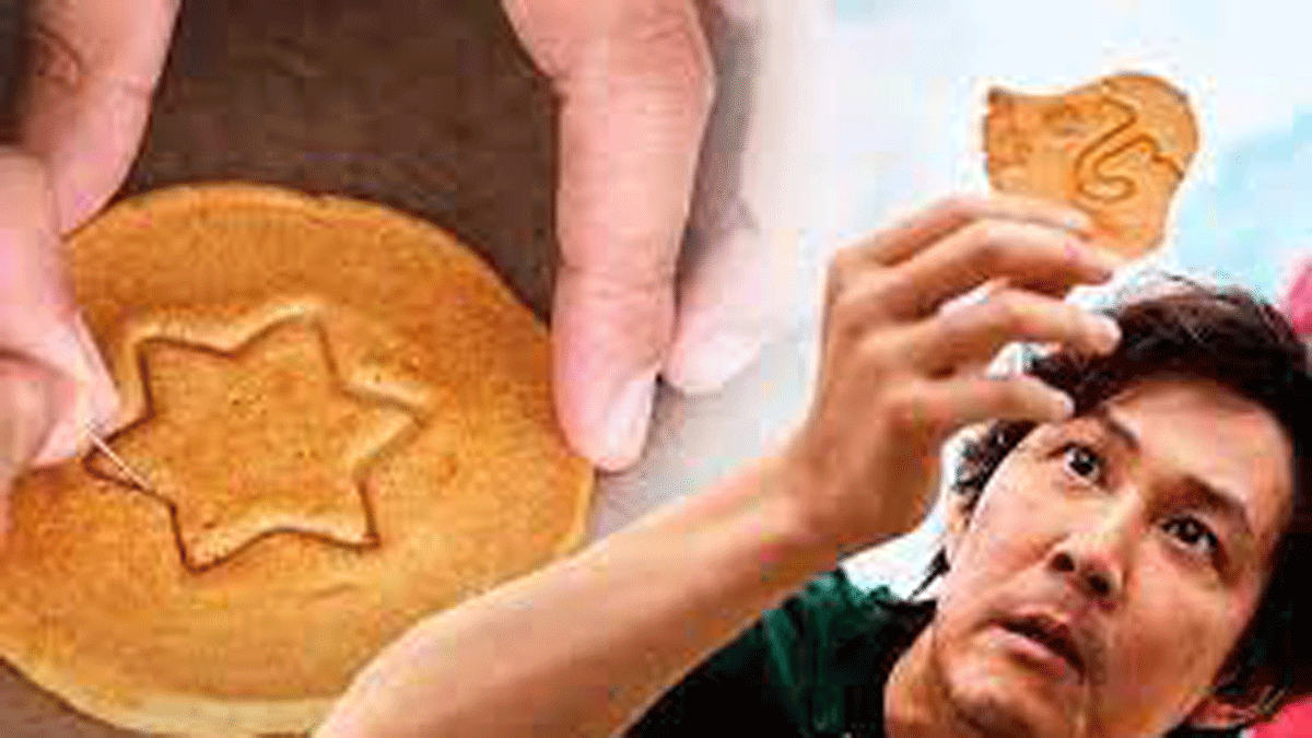 Un puesto vende las galletas de 