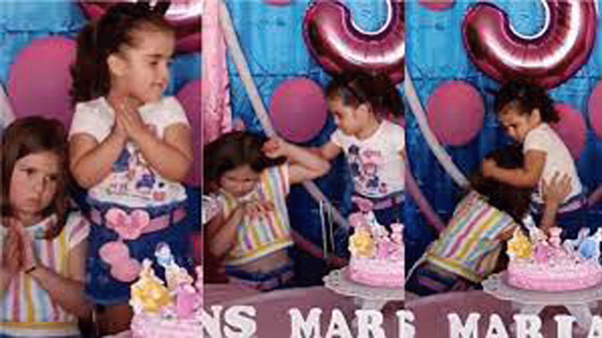 Hubo revancha. Video: las hermanas que se pelearon en su cumpleaños; ¿Qué pasó este año?
