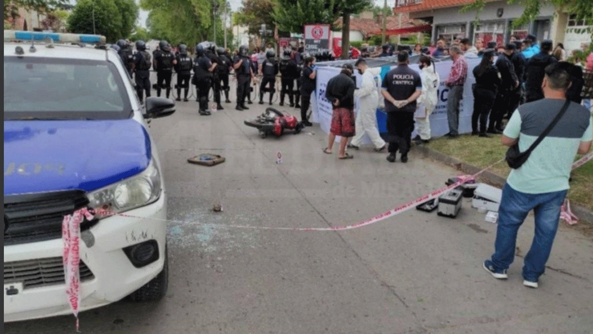 Gatillo fácil en Miramar. Echaron al comisario de Miramar por el crimen de Luciano Olivera.