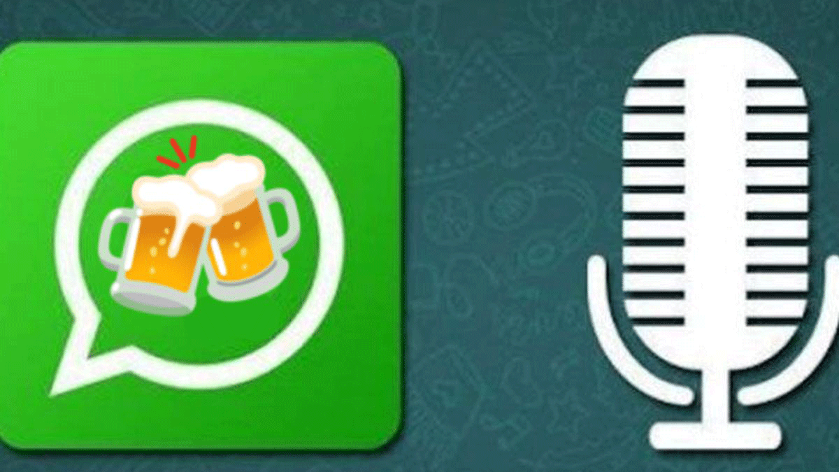 Tecnología. WhatsApp: cómo enviar mensajes con voz de borracho.