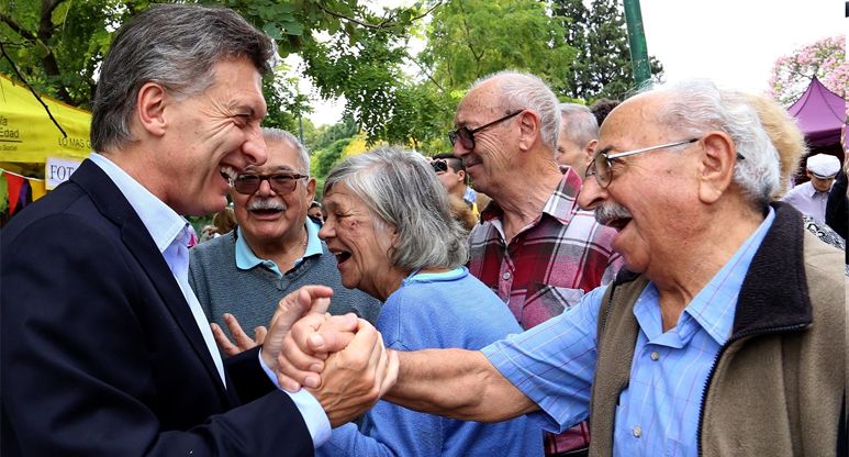 El presidente Macri insistió en la necesidad de aprobar el proyecto para jubilados lo antes posible.&nbsp;