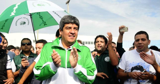 El dirigente gremial de Camioneros Pablo Moyano le puso los puntos a la CGT unificada.&nbsp;