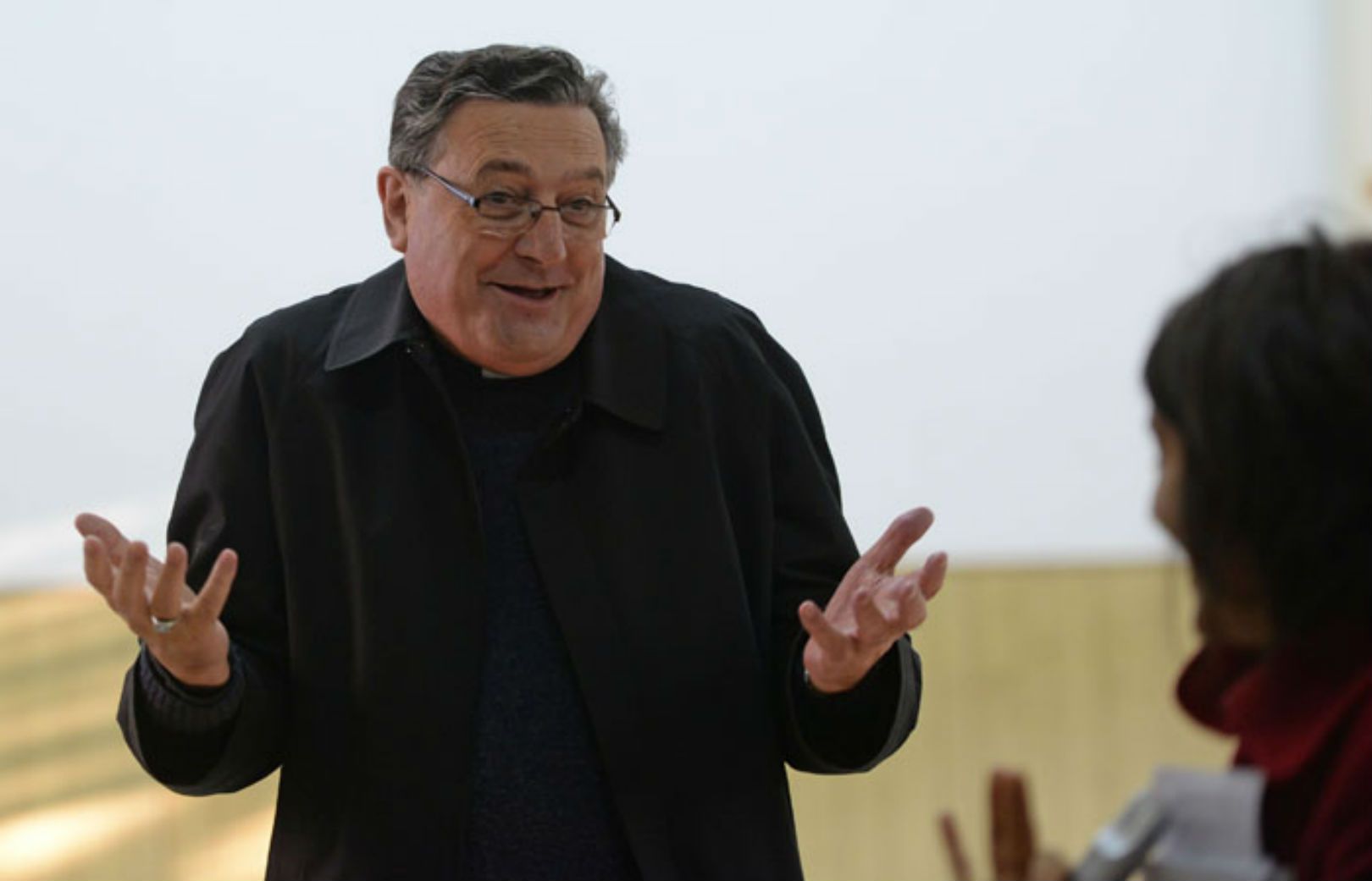 Monseñor Eduardo Martín, el arzobispo de Rosario.