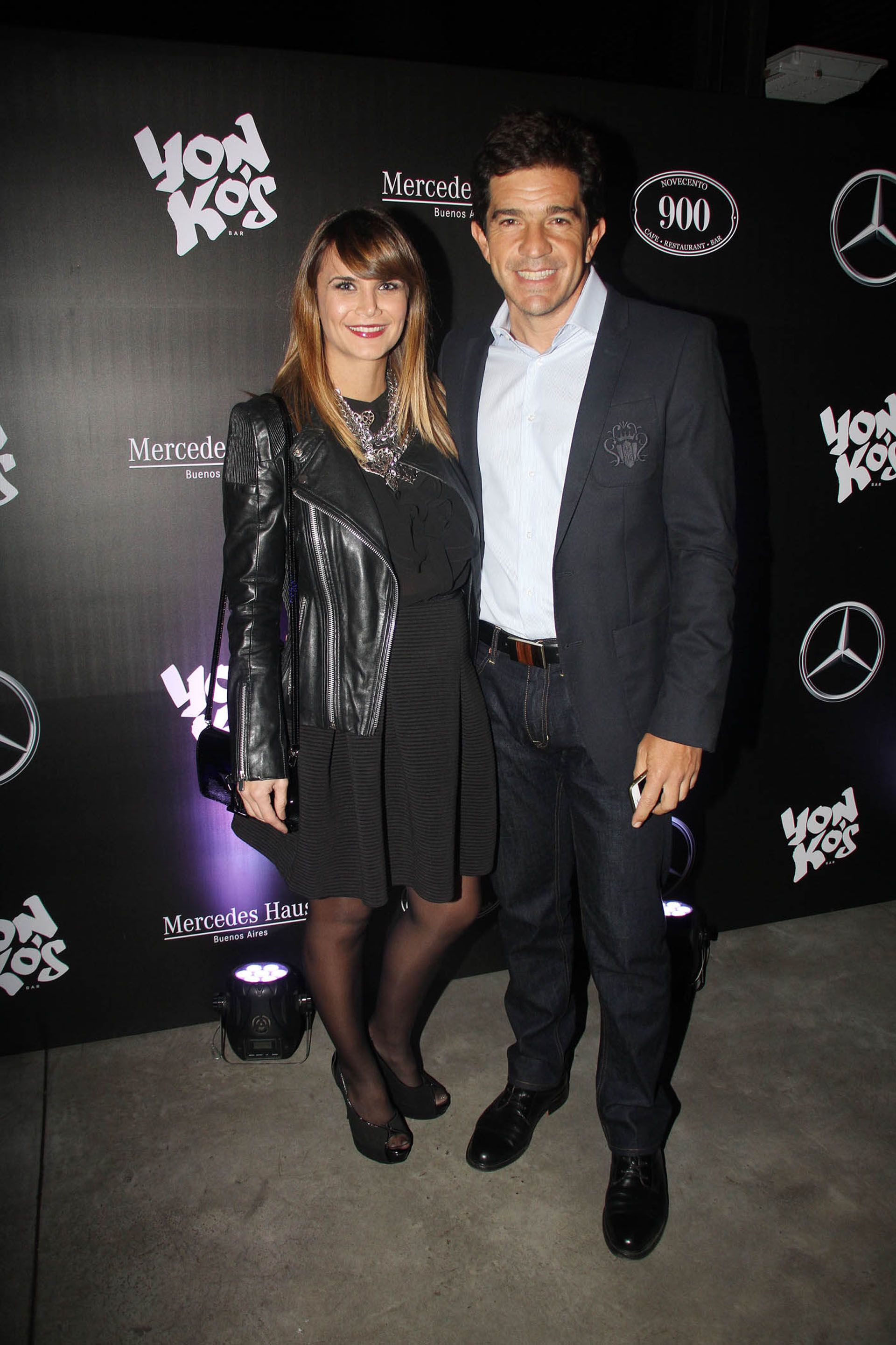 Amalia Granata y Leonardo Squarzon, el novio de la modelo rosarina, en tiempos felices. &nbsp;