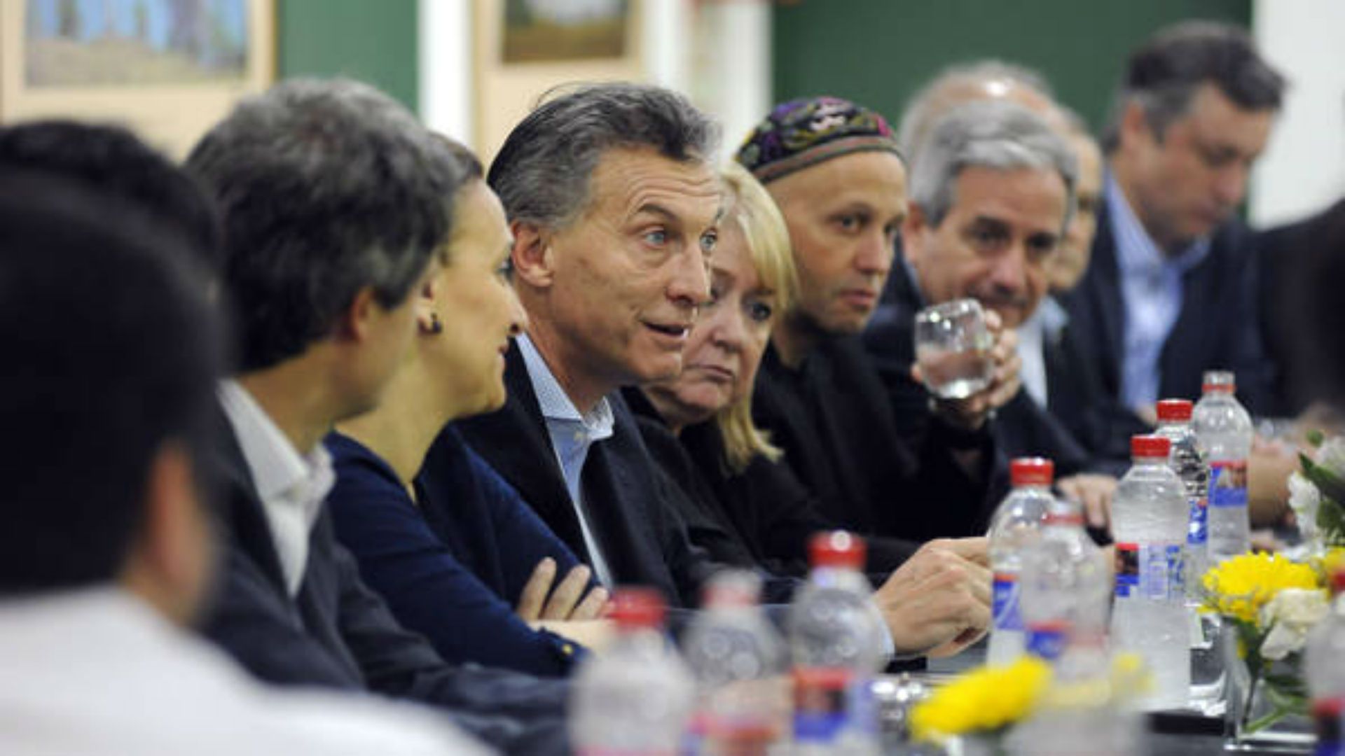 Macri, en reunión de gabinete.