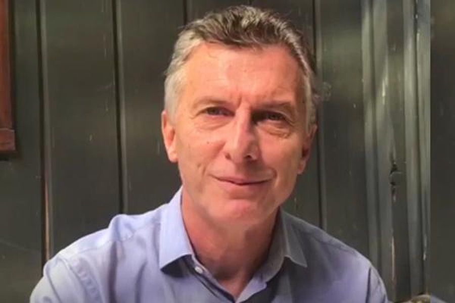 Feliz año para todos, el mejor 2017 para todos los argentinos, expresó el presidente.&nbsp;