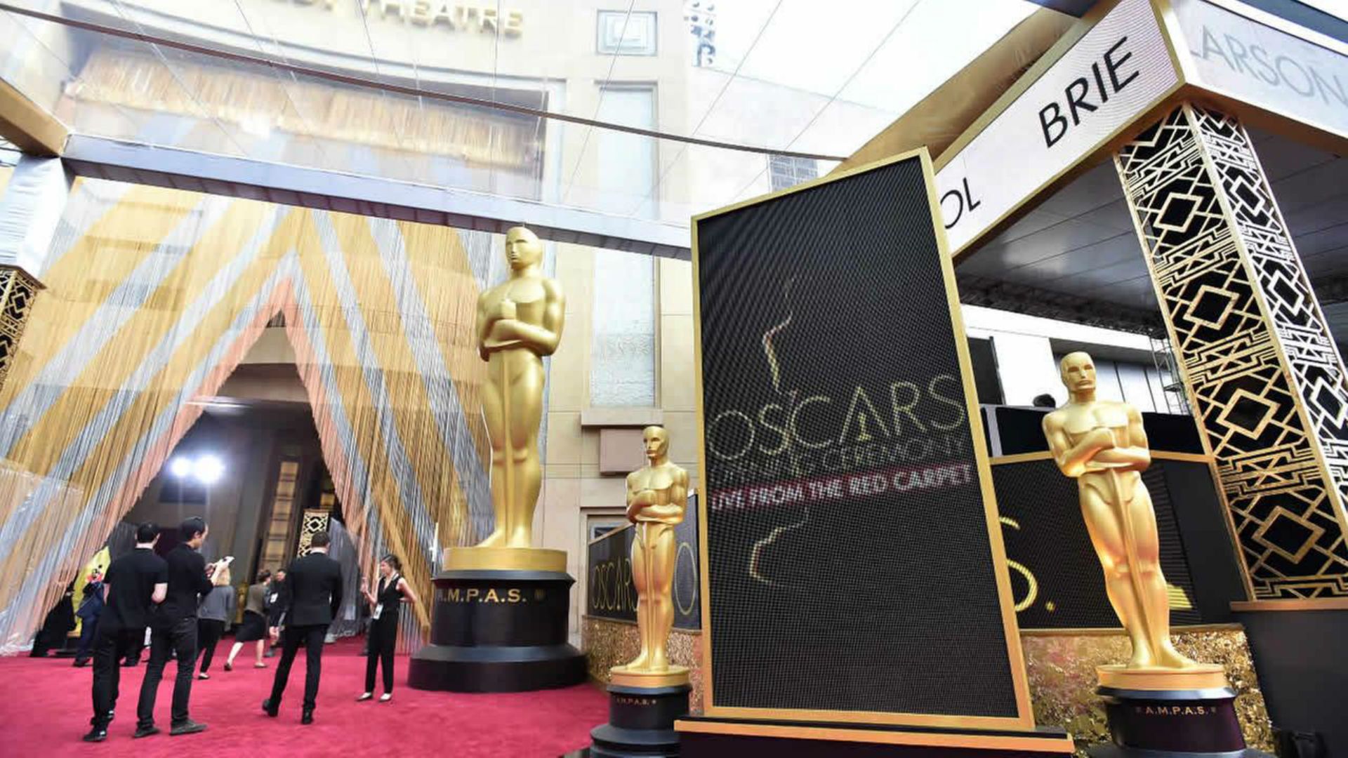 Todos listo para los Oscar.